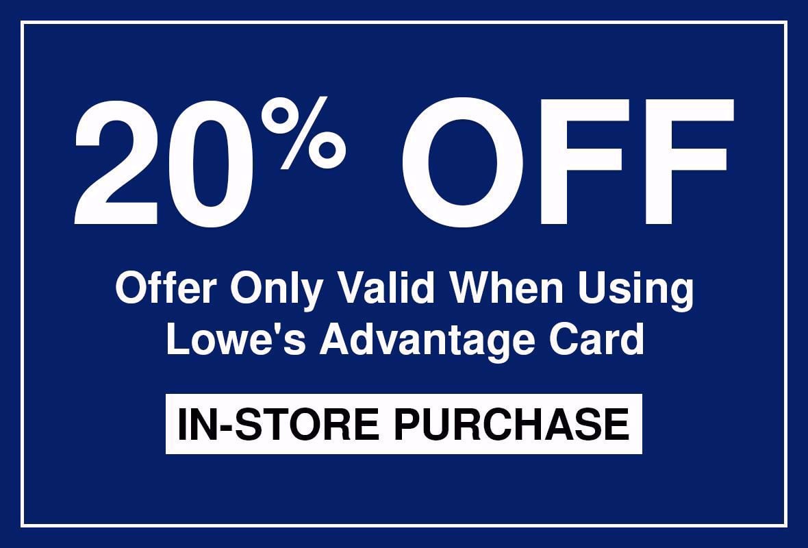20 Off Lowes Coupons & Promo Codes We Are Coupons