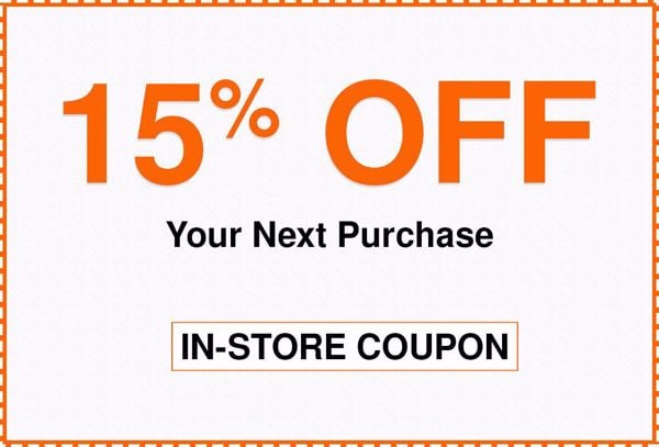 15% Off Home Depot Coupon In Store | Home Depot Promo Codes 2022 | WeAreCoupons.com