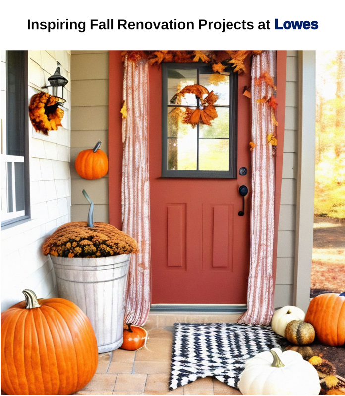 Inspiring Fall Renovation Projects at Lowes