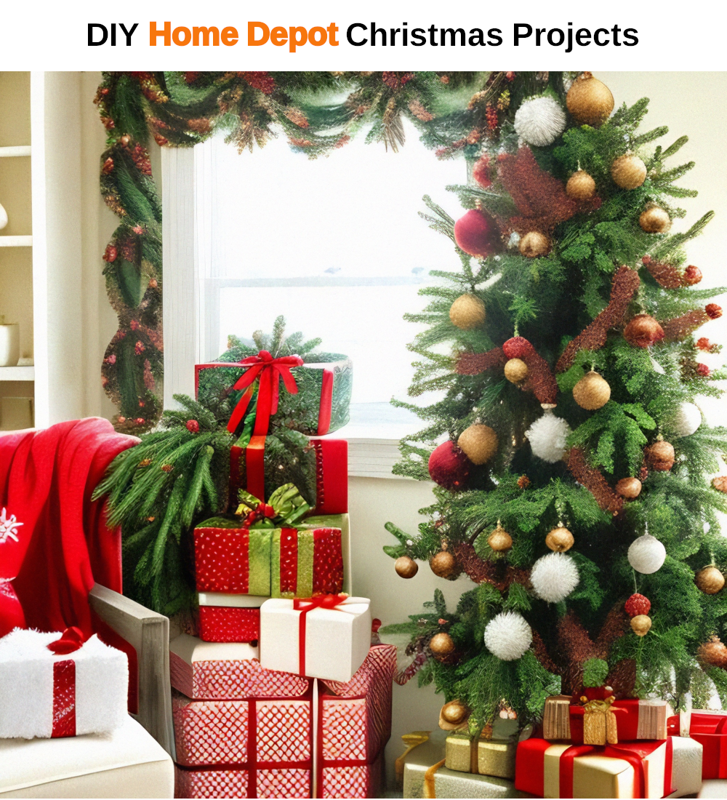 DIY Home Depot Christmas Projects