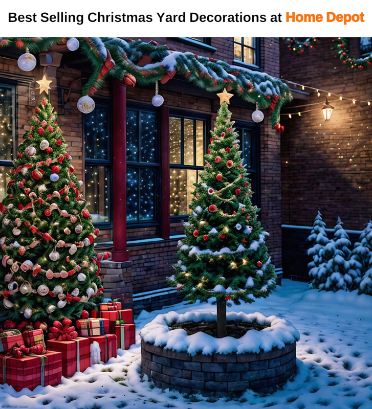 Best-Selling Christmas Yard Decorations at Home Depot