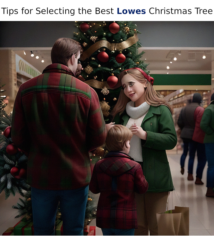 Tips for Selecting the Best Lowes Christmas Tree