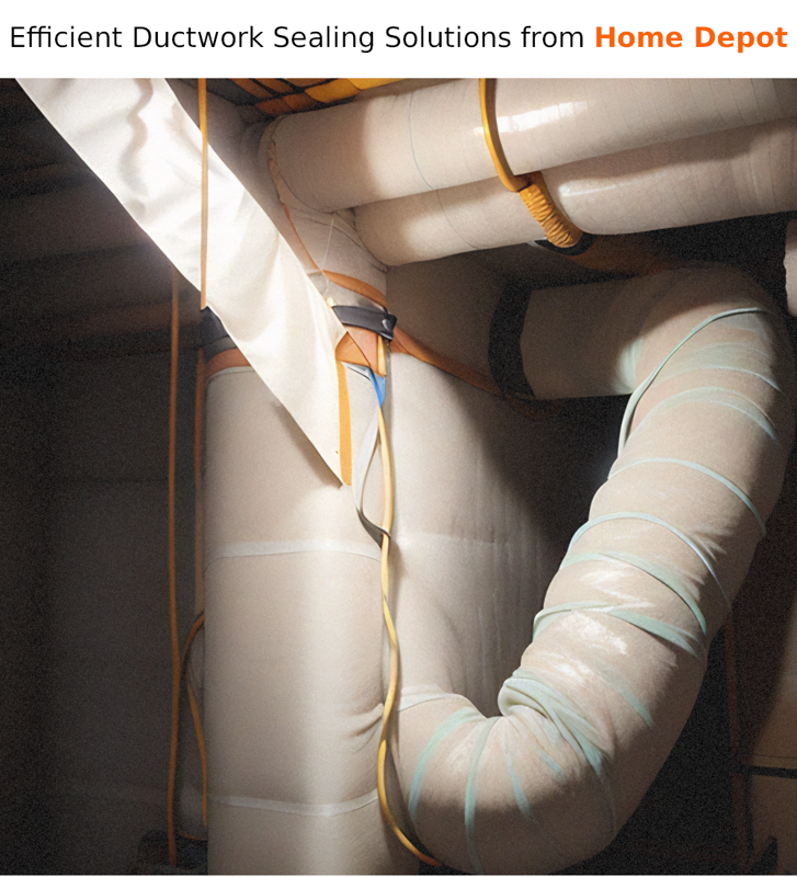 Efficient Ductwork Sealing Solutions from Home Depot
