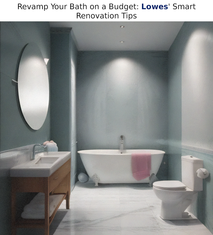 Revamp Your Bath on a Budget: Lowes' Smart Renovation Tips