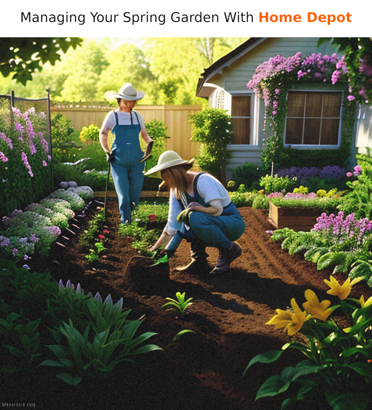 Managing Your Spring Garden With Home Depot