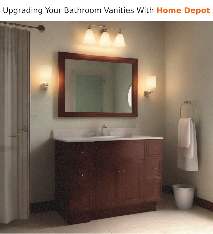 Upgrading Your Bathroom Vanities With Home Depot