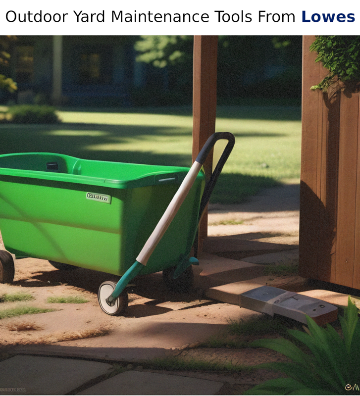 Outdoor Yard Maintenance Tools From Lowes