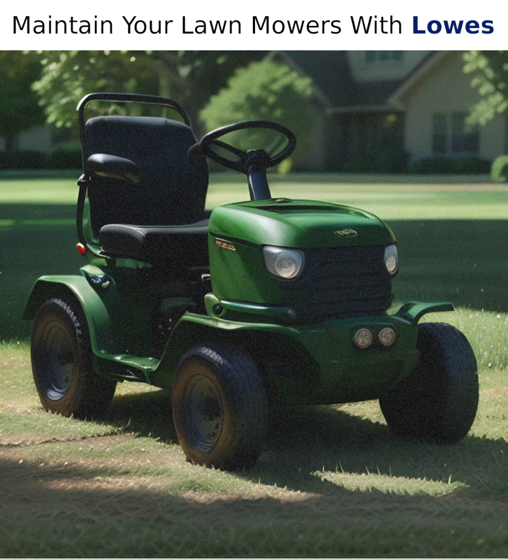 Maintain Your Lawn Mowers With Lowes