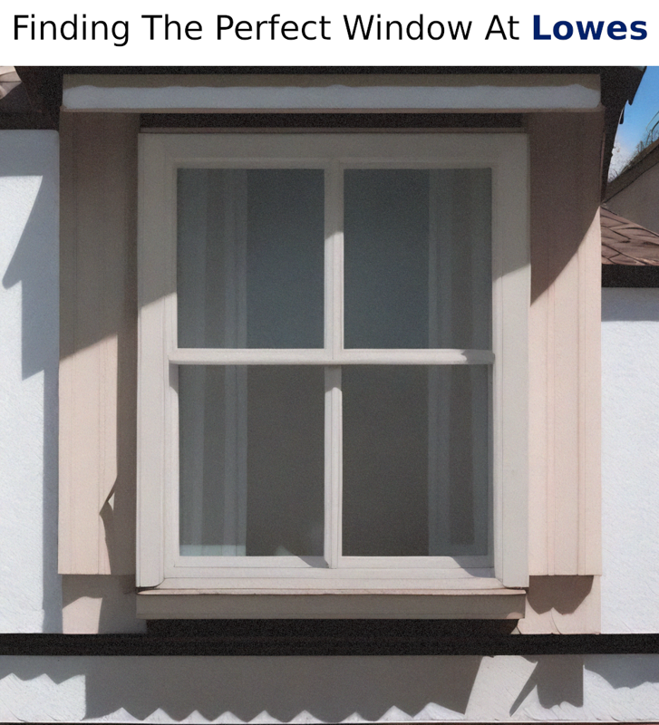Finding The Perfect Window At Lowes