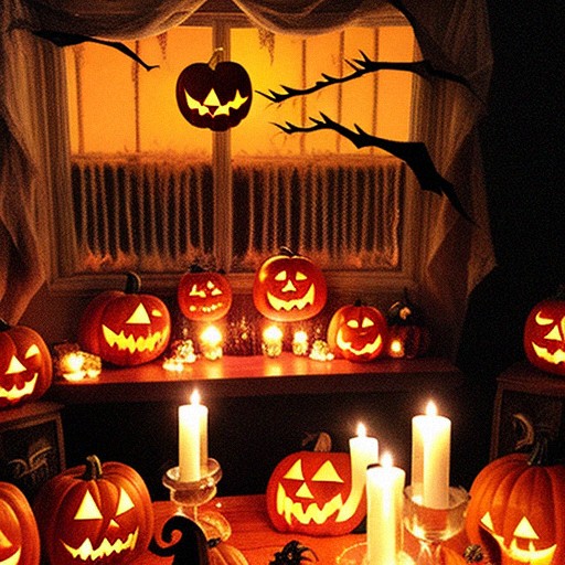 Spooky Indoor Halloween Theme